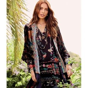 JOHNNY WAS Fusai Velvet Kimono